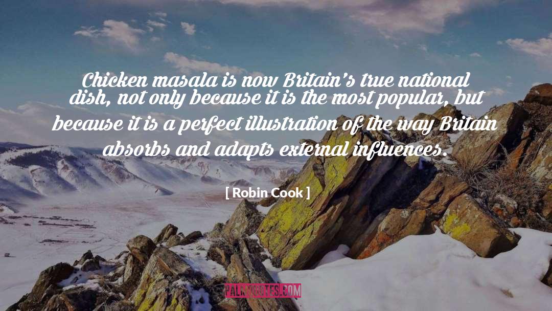 Robin Cook Quotes: Chicken masala is now Britain's