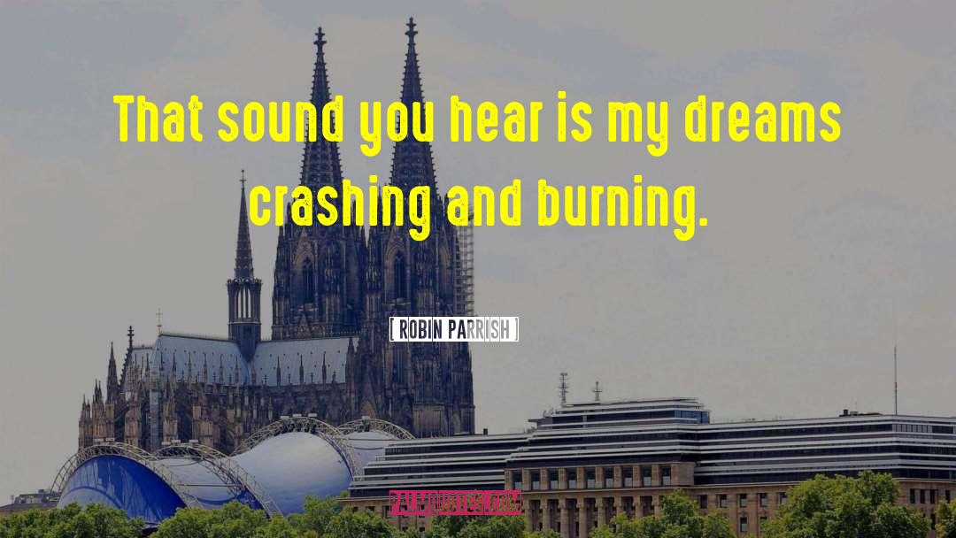 Robin Parrish Quotes: That sound you hear is