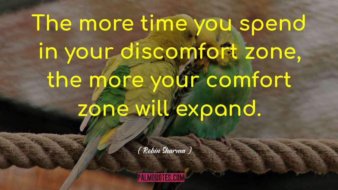 Robin Sharma Quotes: The more time you spend