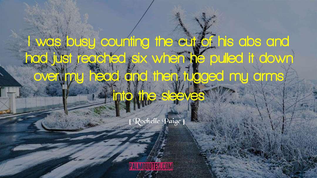 Rochelle Paige Quotes: I was busy counting the