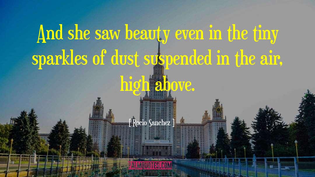 Rocio Sanchez Quotes: And she saw beauty even