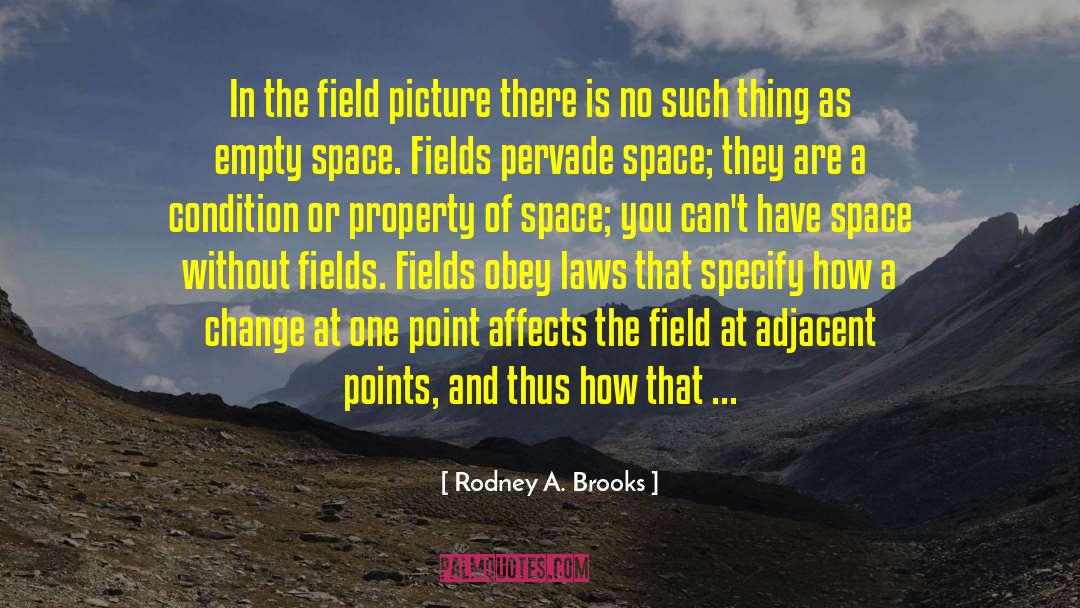 Rodney A. Brooks Quotes: In the field picture there