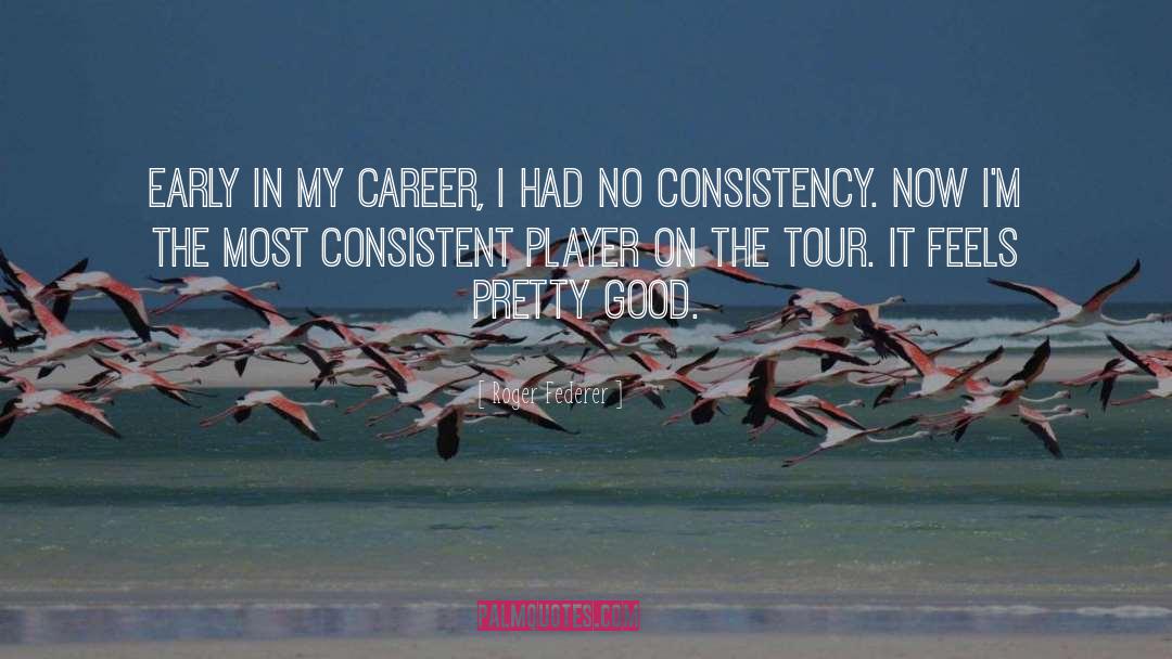 Roger Federer Quotes: Early in my career, I
