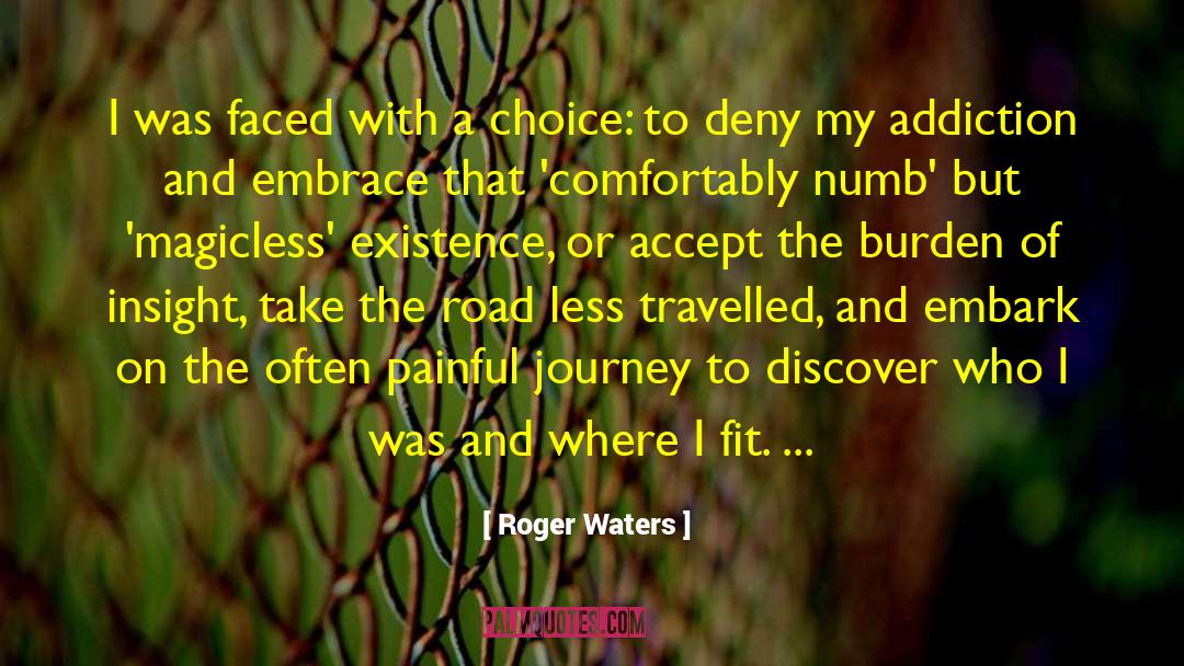 Roger Waters Quotes: I was faced with a
