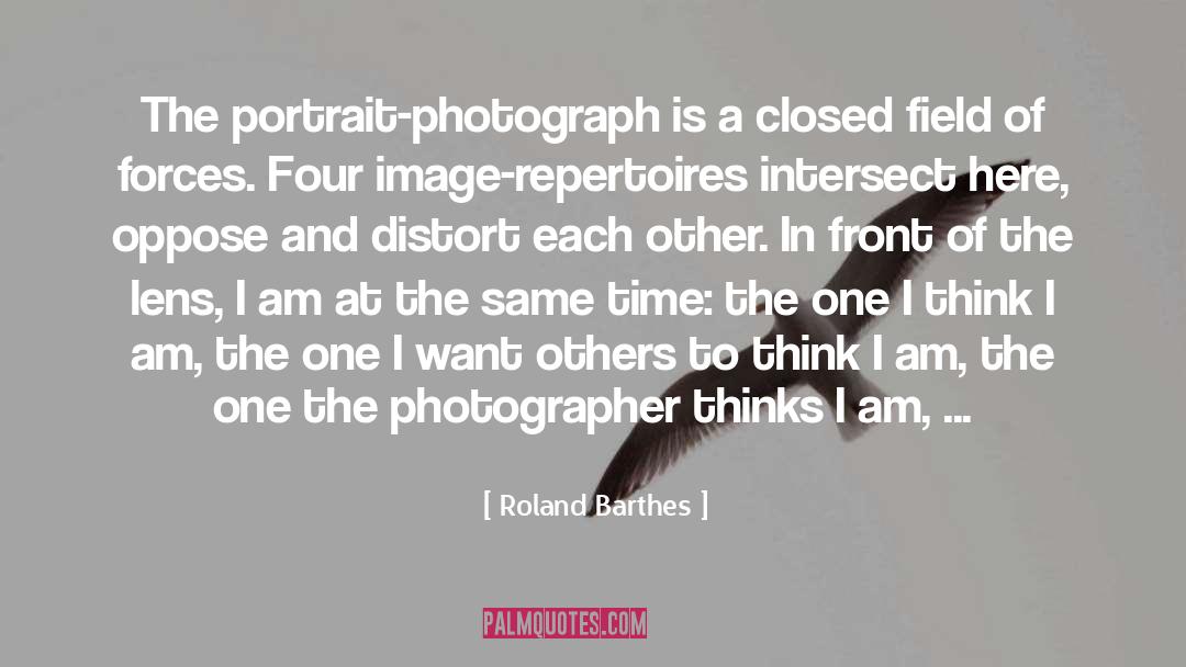 Roland Barthes Quotes: The portrait-photograph is a closed