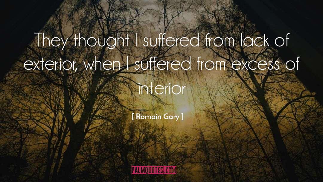 Romain Gary Quotes: They thought I suffered from