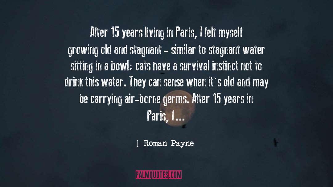 Roman Payne Quotes: After 15 years living in