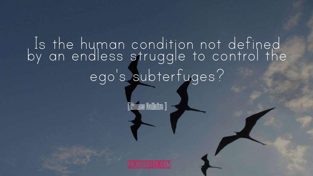 Romeo Dallaire Quotes: Is the human condition not