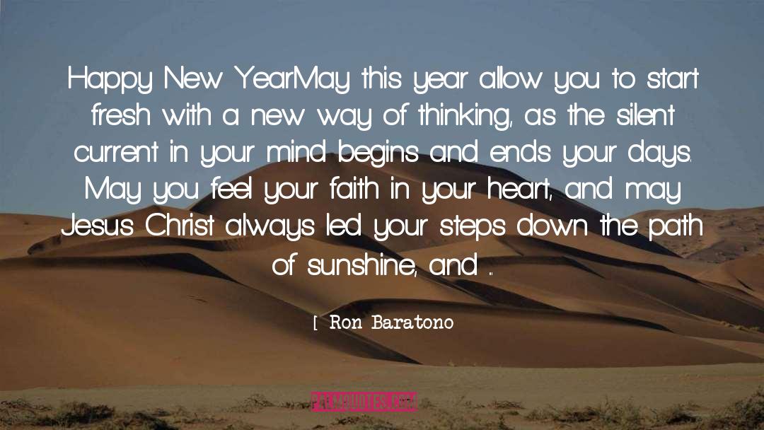 Ron Baratono Quotes: Happy New Year<br /><br />May