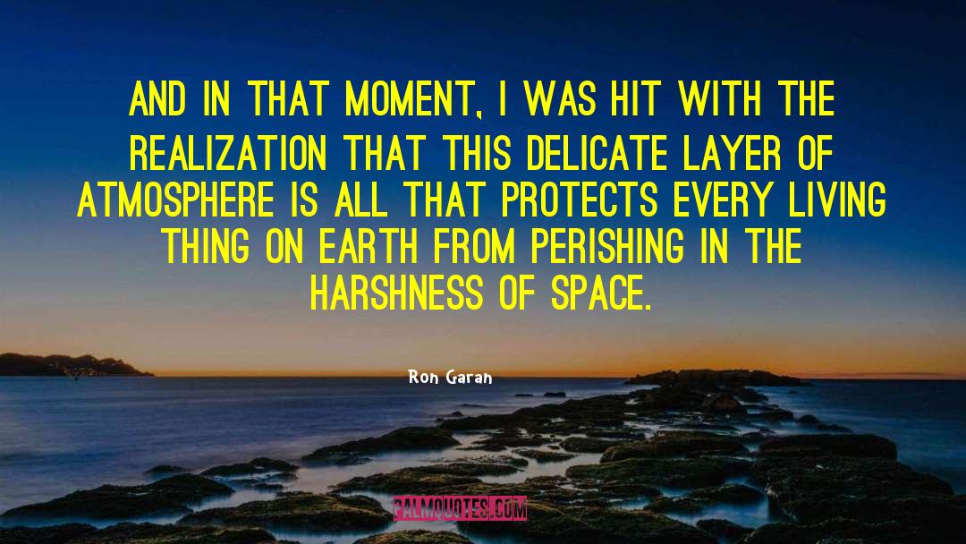 Ron Garan Quotes: And in that moment, I