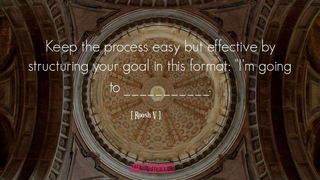 Roosh V Quotes: Keep the process easy but