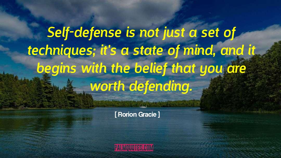 Rorion Gracie Quotes: Self-defense is not just a