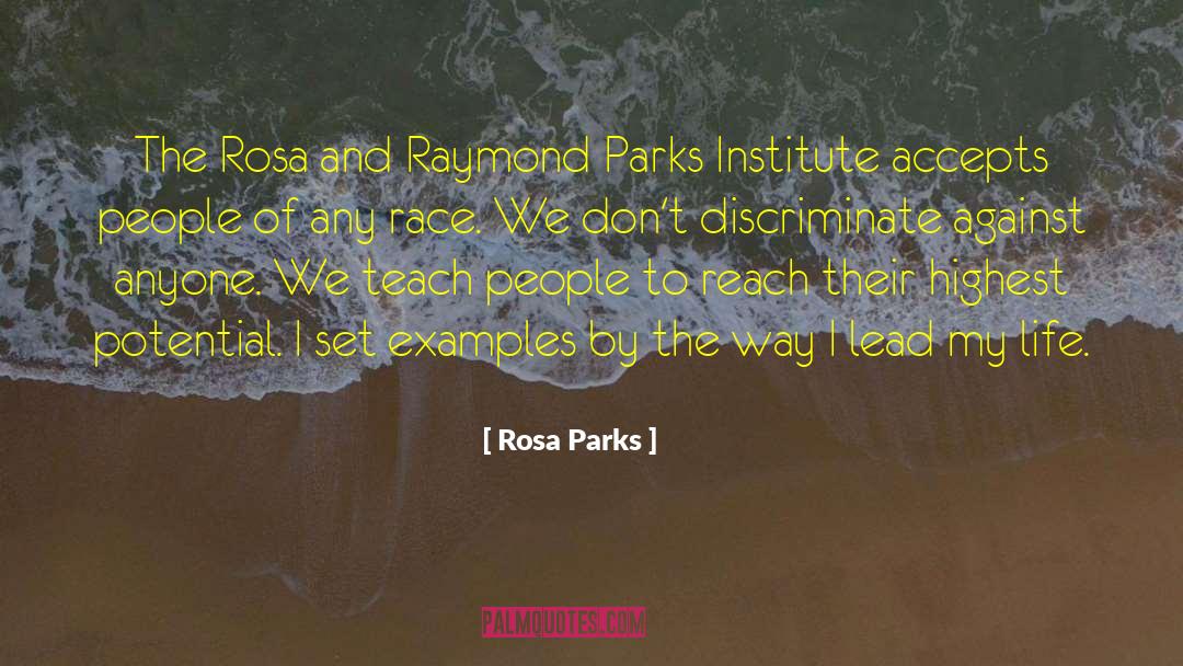 Rosa Parks Quotes: The Rosa and Raymond Parks