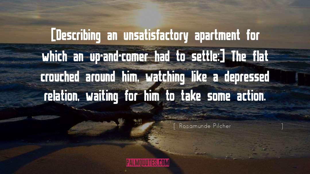 Rosamunde Pilcher Quotes: [Describing an unsatisfactory apartment for