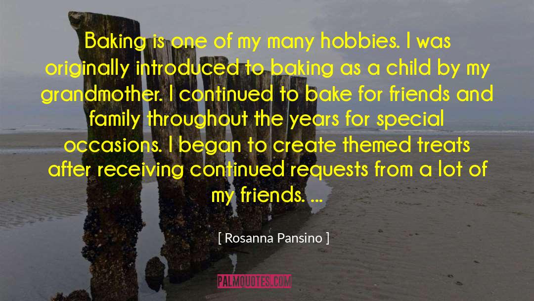 Rosanna Pansino Quotes: Baking is one of my