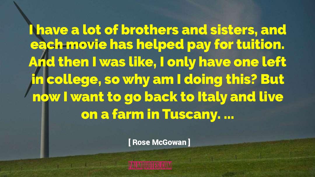 Rose McGowan Quotes: I have a lot of