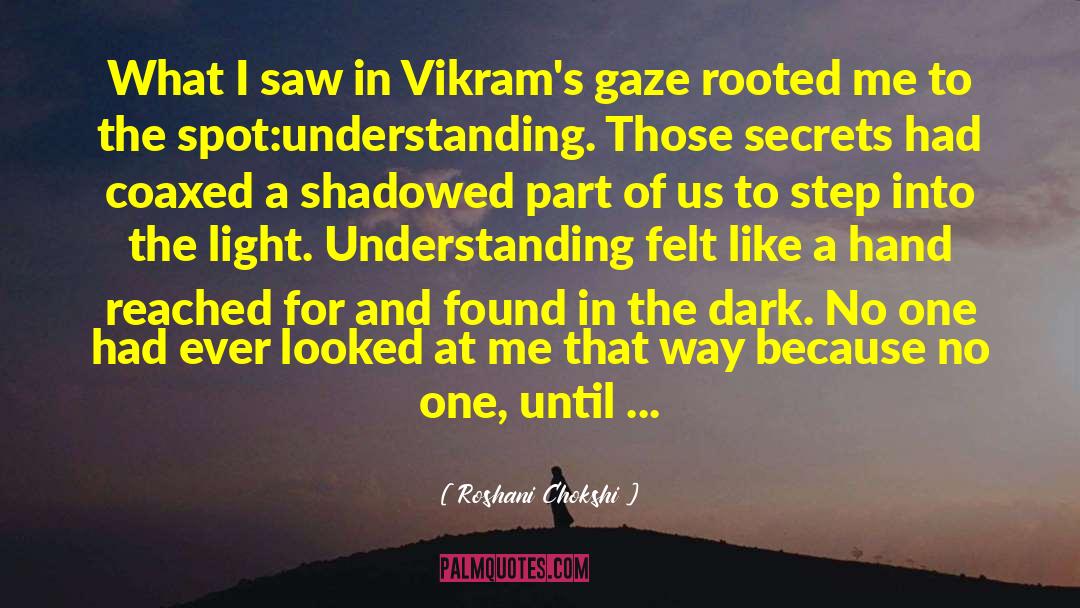 Roshani Chokshi Quotes: What I saw in Vikram's