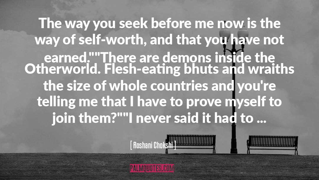 Roshani Chokshi Quotes: The way you seek before