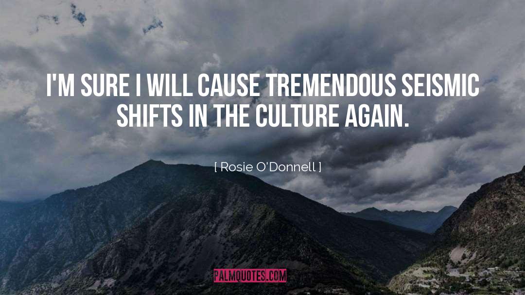 Rosie O'Donnell Quotes: I'm sure I will cause