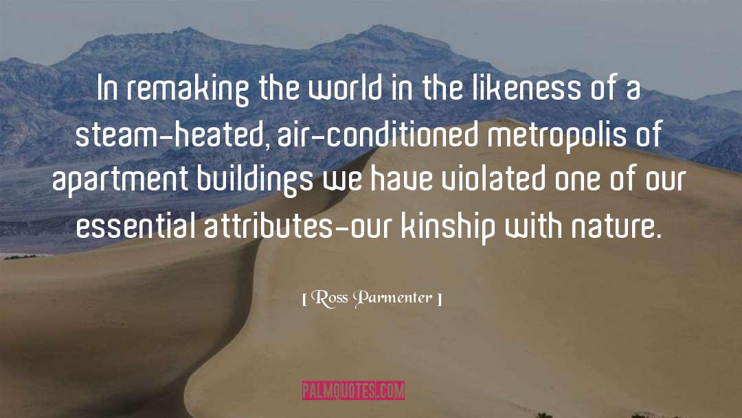 Ross Parmenter Quotes: In remaking the world in