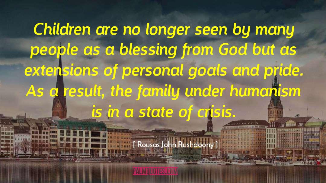 Rousas John Rushdoony Quotes: Children are no longer seen