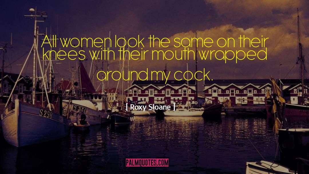 Roxy Sloane Quotes: All women look the same