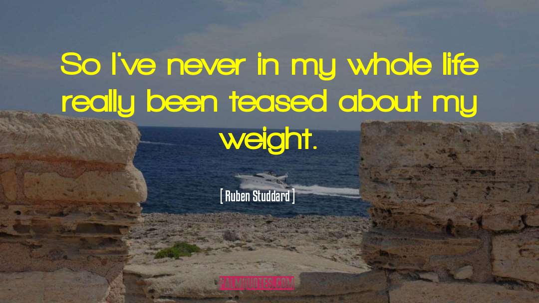Ruben Studdard Quotes: So I've never in my