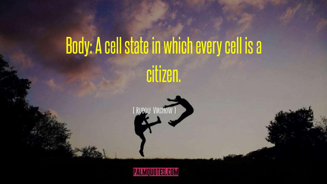 Rudolf Virchow Quotes: Body: A cell state in