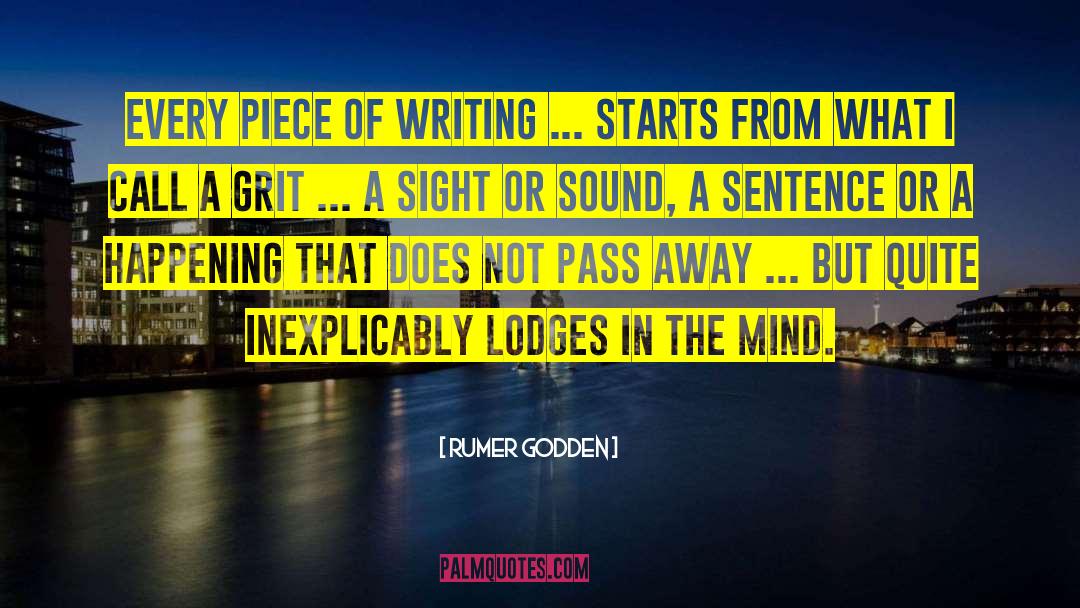 Rumer Godden Quotes: Every piece of writing ...
