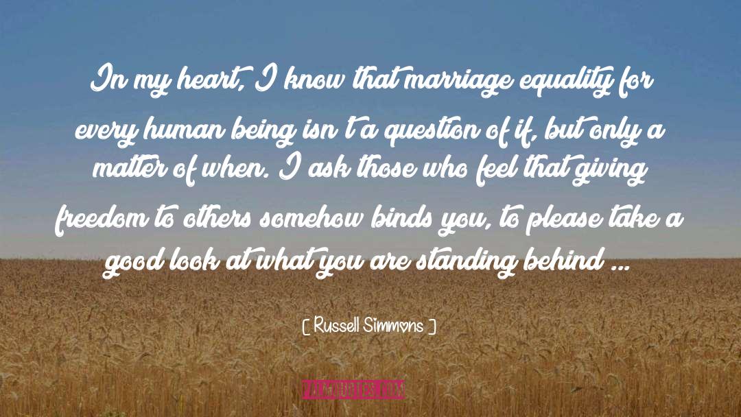 Russell Simmons Quotes: In my heart, I know