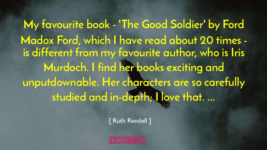 Ruth Rendell Quotes: My favourite book - 'The