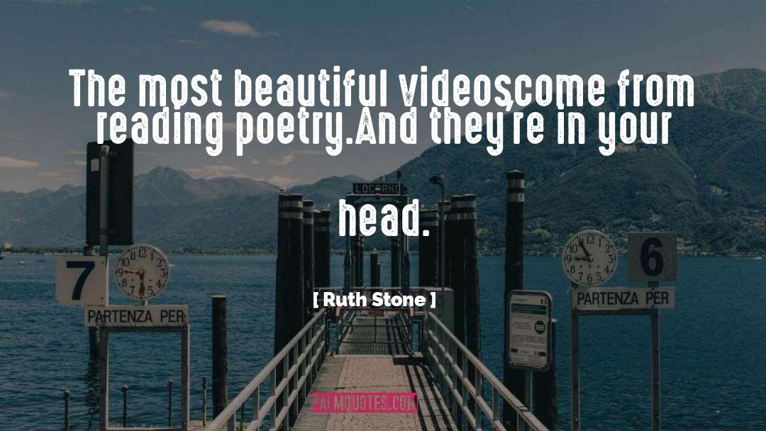 Ruth Stone Quotes: The most beautiful videos<br />come