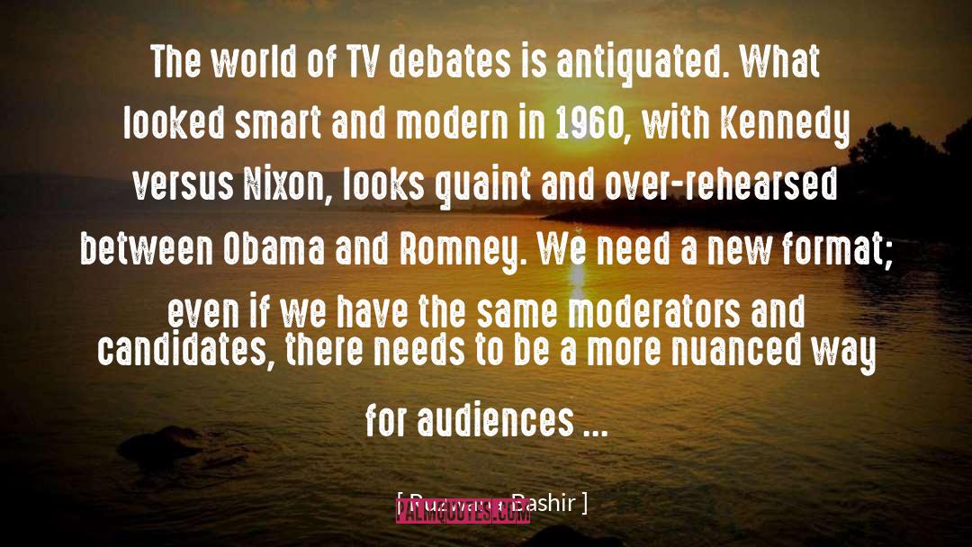 Ruzwana Bashir Quotes: The world of TV debates