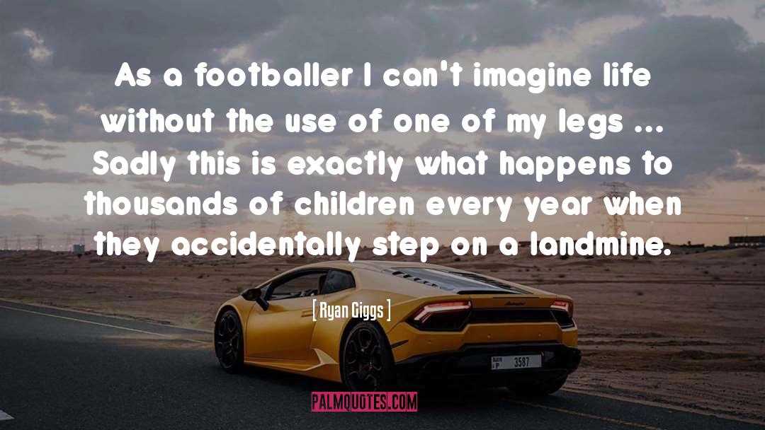 Ryan Giggs Quotes: As a footballer I can't
