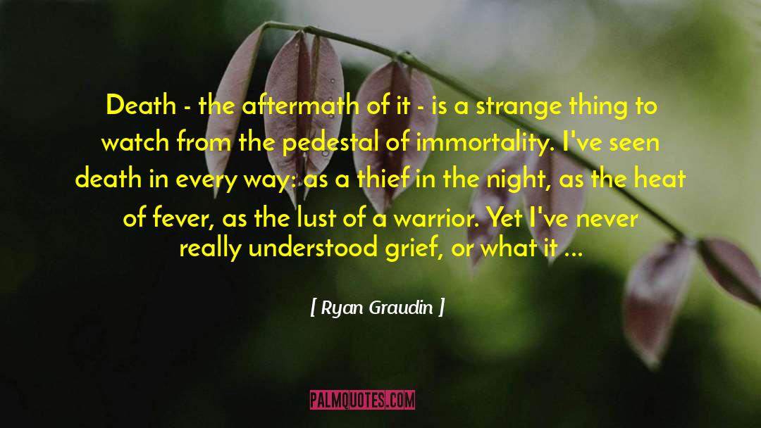 Ryan Graudin Quotes: Death - the aftermath of