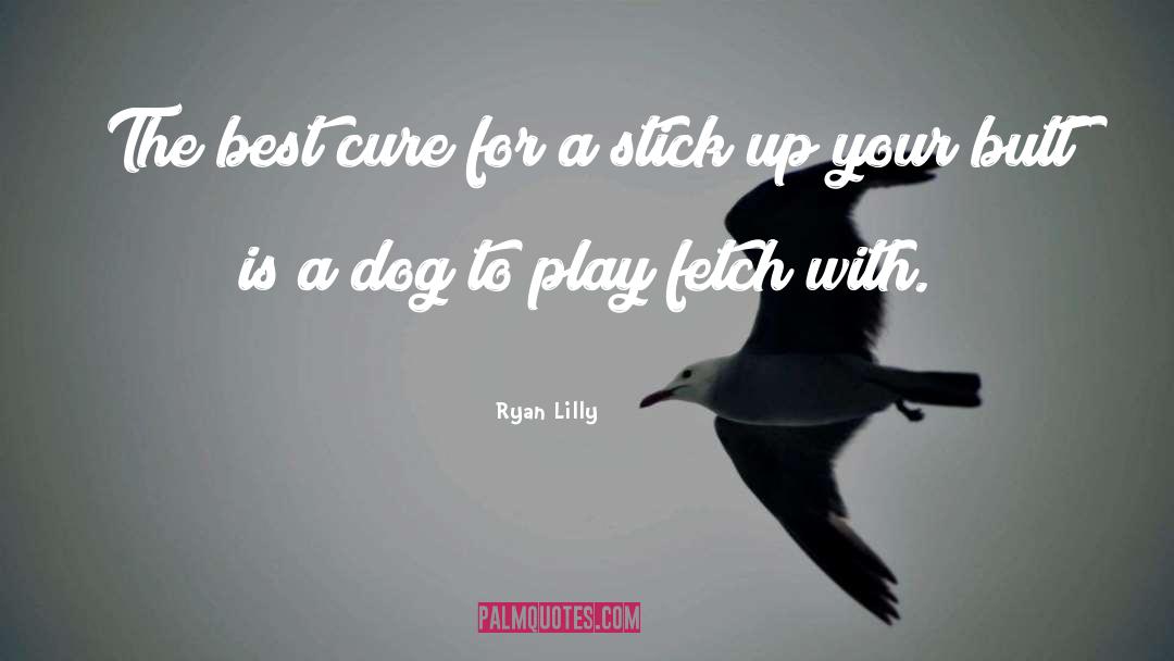 Ryan Lilly Quotes: The best cure for a