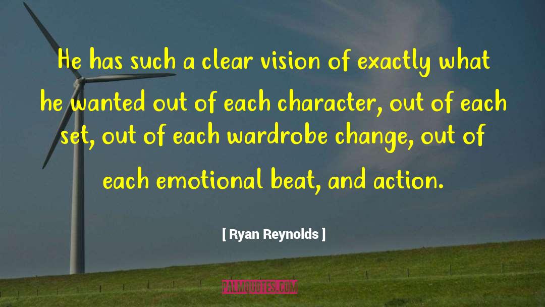 Ryan Reynolds Quotes: He has such a clear