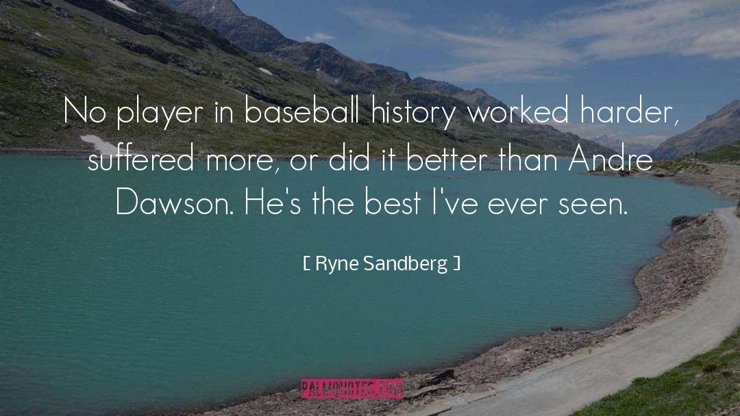 Ryne Sandberg Quotes: No player in baseball history