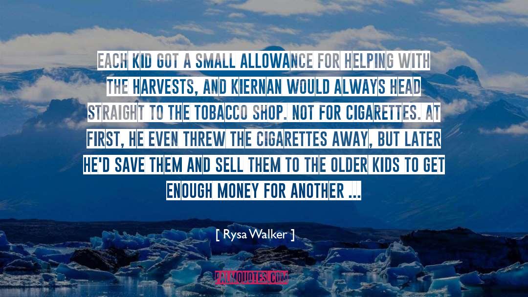 Rysa Walker Quotes: Each kid got a small