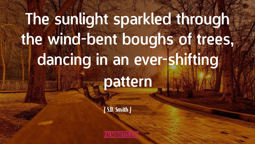 S.D. Smith Quotes: The sunlight sparkled through the