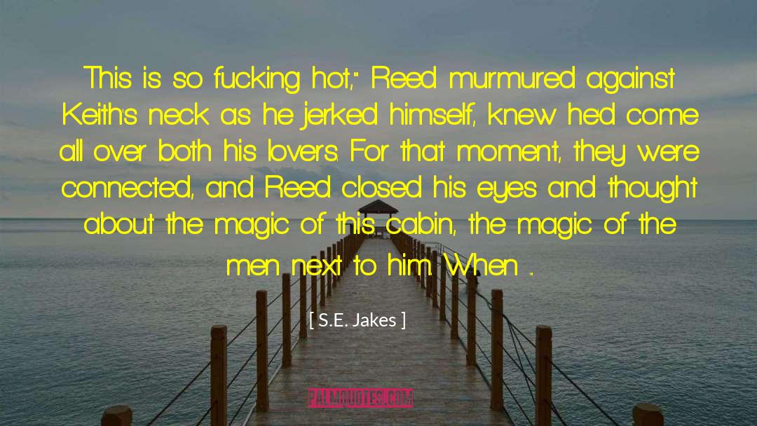 S.E. Jakes Quotes: This is so fucking hot,