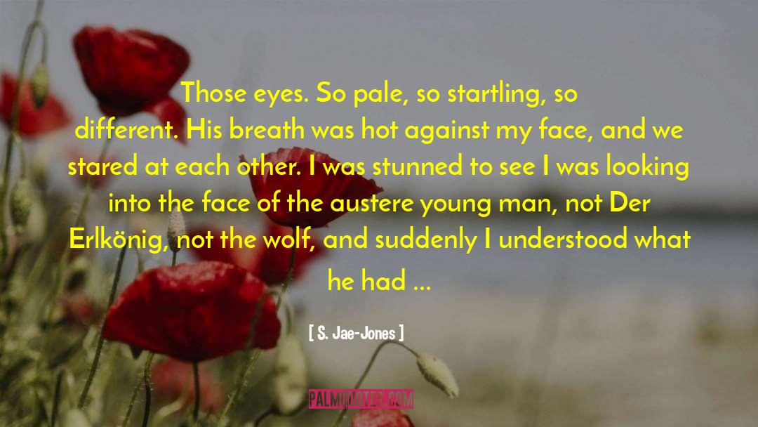 S. Jae-Jones Quotes: Those eyes. So pale, so