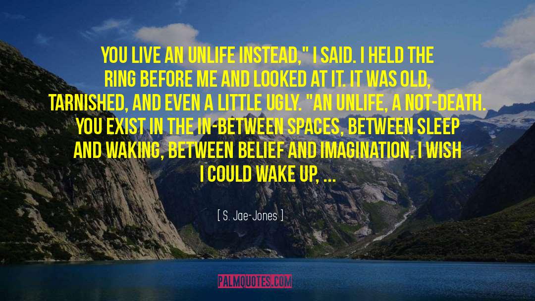 S. Jae-Jones Quotes: You live an unlife instead,