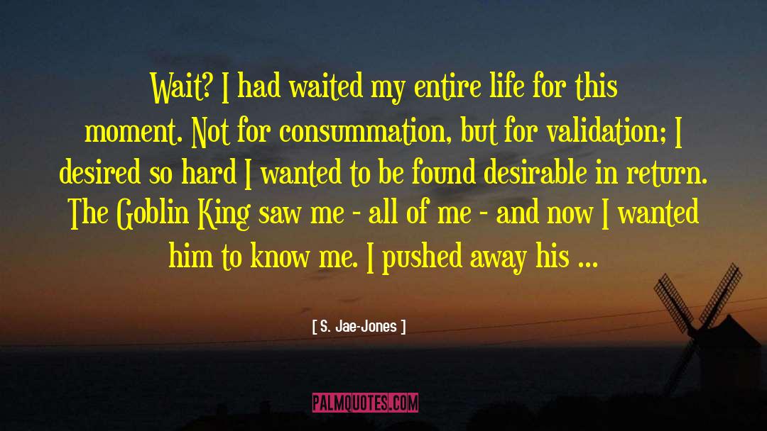 S. Jae-Jones Quotes: Wait? I had waited my