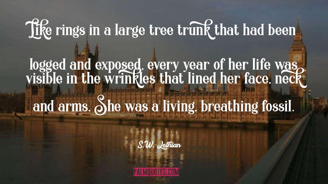 S.W. Lothian Quotes: Like rings in a large