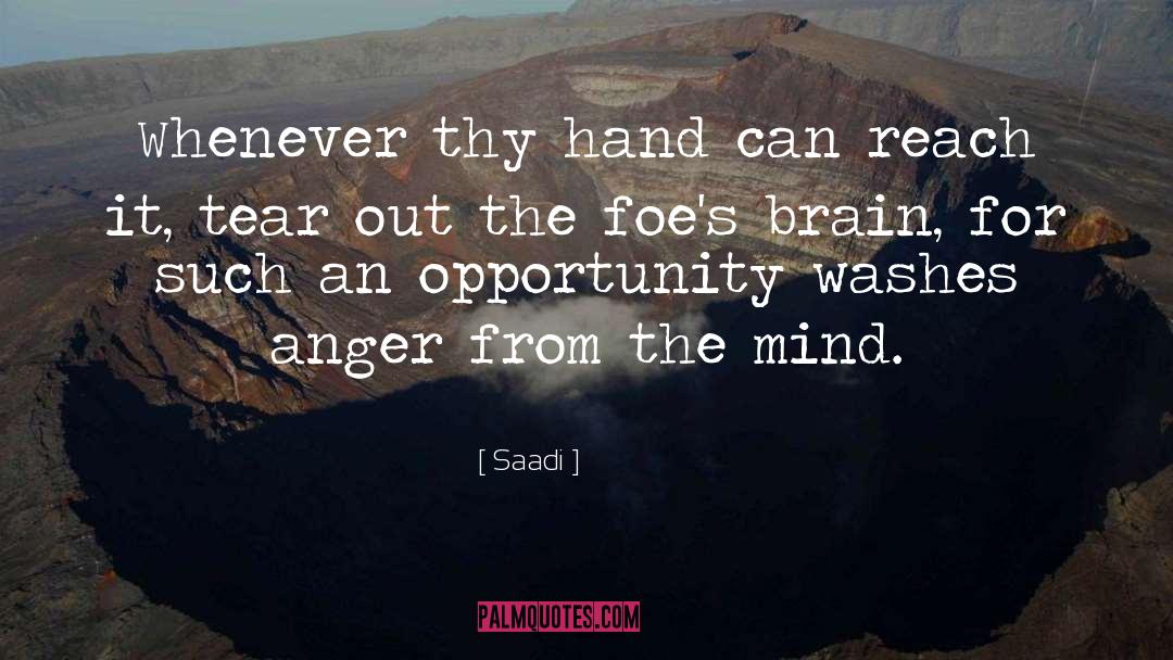 Saadi Quotes: Whenever thy hand can reach