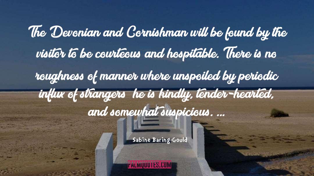 Sabine Baring-Gould Quotes: The Devonian and Cornishman will