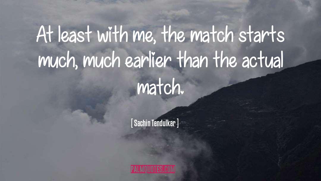 Sachin Tendulkar Quotes: At least with me, the