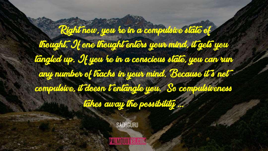 Sadhguru Quotes: Right now, you're in a