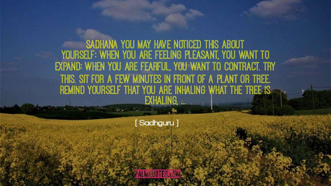 Sadhguru Quotes: Sadhana You may have noticed